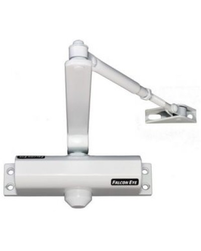 Доводчик дверной Falcon Eye FE-B3W (белый) в Нижнем Новгороде Доводчики Pintop.ru