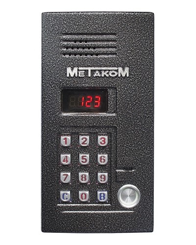 Блок вызова домофона Метаком MK2012-TM4EN в Нижнем Новгороде Блоки вызова многоабонентные Pintop.ru