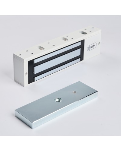 R-Lock RL-EM500-L0W - Электромагнитный замкок, 500кг, DC12/24B, цвет белый, RAL9016(белый) в Нижнем Новгороде Электромагнитные замки Pintop.ru