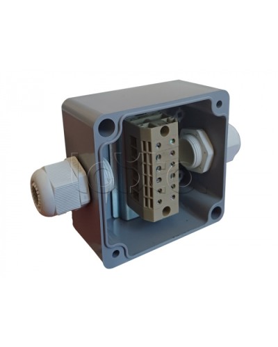 Коробка пылевлагонепроницаемая клеммная G366 А К 10 мм2 АЯКС IP66/IP65, 82x80x55 Магнито-контакт в Нижнем Новгороде Распределительные коробки Pintop.ru