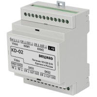 Коммутатор для одновременной работы 2-х многоабонентских домофонов Beward KD-02