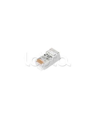 Коннектор NIKOMAX RJ45/8P8C под витую пару, Кат.5е (Класс D), уп-ка 100шт. (NMC-RJ88RZ50SD1-PT-100) в Нижнем Новгороде Коннекторы и разъемы Pintop.ru