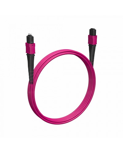 Кабельная сборка MPO(F) -MPO(M)-12 волокон 50/125 OM4, 10 m Cabeus (FOP-50-OM4-12-MPO(F)-12-MPO(M)-B-10m) в Нижнем Новгороде Кабельные сборки (оптические) Pintop.ru