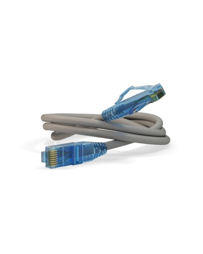 Патч-корд RJ45-RJ45, 4 пары, UTP, кат.6, LSZH (3м) Hyperline PC-LPM-UTP-RJ45-RJ45-C6-3M-LSZH-GY в Нижнем Новгороде Патчкорды (медные) Pintop.ru