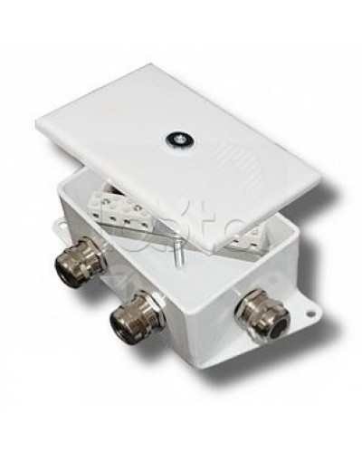 Коробка монтажная огнестойкая Гефест КМ-О (10к)-IP66-d, три ввода 120х80х68 в Нижнем Новгороде Распределительные коробки Pintop.ru