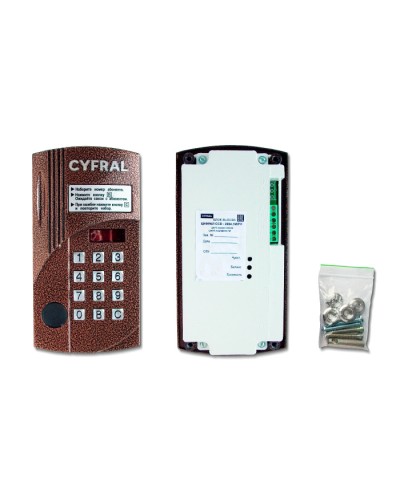 Блок вызова видеодомофона на 100 абонентов Цифрал CCD-2094.1M/РК в Нижнем Новгороде Вызывные аудиопанели малоабонентные Pintop.ru