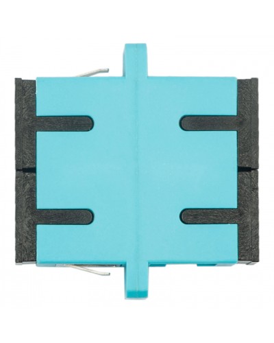 Адаптер оптический проходной SC-SC, OM3, дуплекс (duplex), бирюзовый Datarex DR-541023 в Нижнем Новгороде Коммутационные изделия Pintop.ru