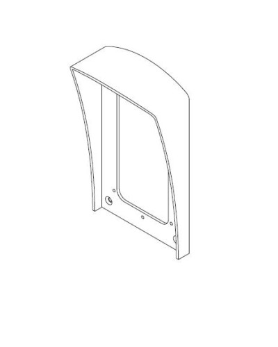 Комплект монтажный для блоков вызова БВД-406х, БВД-407х, БВД-408х Vizit МК-406 в Нижнем Новгороде Аксессуары для многоабонентных систем Pintop.ru