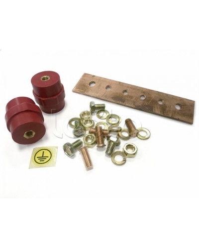 Комплект заземления Hyperline TGRB-SET в Нижнем Новгороде Аксессуары для стоек и шкафов Pintop.ru