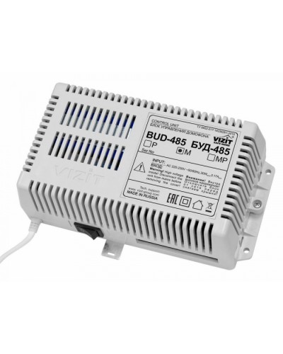 Блок управления и питания домофона VIZIT БУД-485М в Нижнем Новгороде Блоки управления многоабонентные Pintop.ru