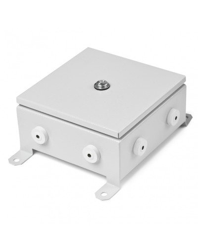 Коробка монтажная огнестойкая металлическая герметичная КМОМГ (4к х 2,5мм) 100х100х60 IP 54 (3 ввода) ПожТехКабель (076-401) в Нижнем Новгороде Распределительные коробки Pintop.ru