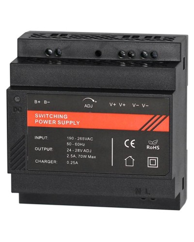 Б.б.п. 12 VDC/ 5 A; 220 VAC, крепление на DIN-рейку Smartec ST-PS105BDL-BK в Нижнем Новгороде Устройства защиты операционных процессоров (ОПС) Pintop.ru