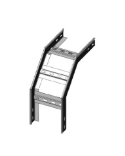 Угол вертикальный внешний 90° 400х80 (1,2) для лестничного лотка ПожТехКабель (651-315) в Нижнем Новгороде Кабельные лотки Pintop.ru