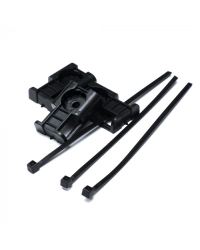 Комплекты крепления площадка для прямого монтажа черная со стяжкой 2,5х100 мм (100 шт) Промрукав (PR13.02513) в Нижнем Новгороде Аксессуары для кабель-канала Pintop.ru