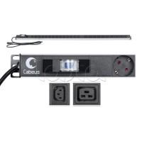 Блок розеток Cabeus PDU-16-14C13-10C19-B-C14