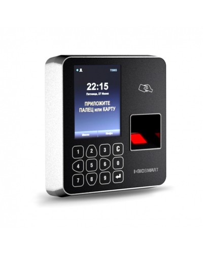 Терминал биометрический BioSmart WTC 2 MFR (Emarine, Mifare, NFC) в Нижнем Новгороде Контроллеры Pintop.ru