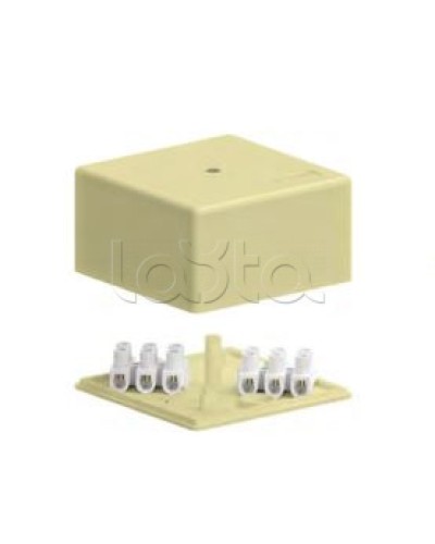 SD4 Коробка распределительная для о/п, 140x75x40мм без галогена (белый) Экопласт (72933HF) в Нижнем Новгороде Распределительные коробки Pintop.ru