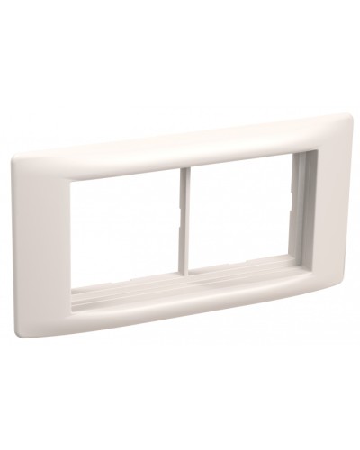 Рамка и суппорт для кабель-канала Праймер на 4 модуля, 60 мм белый IEK (CKK-40D-RSU4-060-K01) в Нижнем Новгороде Распределительные коробки Pintop.ru