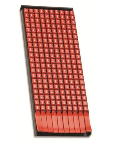 Маркер для кабеля сечением 0,5-1,5мм2 символ „0” DKC MKF0S1 в Нижнем Новгороде Крепежные изделия Pintop.ru