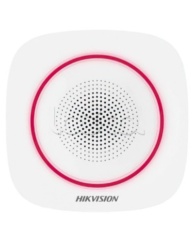 Беспроводной внутренний SIP-оповещатель Hikvision AX PRO DS-PS1-II-WE(RU) (Red Indicator) в Нижнем Новгороде Оповещатели Pintop.ru