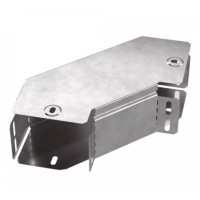 Угол горизонтальный 90 градусов с крышкой Стандарт 100х80 Промрукав (PR16.0412)