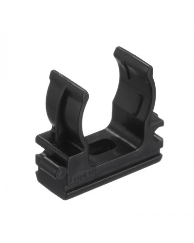 CF20G Держатель (клипса), без галогена, для труб D20мм, цвет чёрный (50 шт/упак) Экопласт (41720-50HF-BL) в Нижнем Новгороде Держатели, клипсы, скобы Pintop.ru