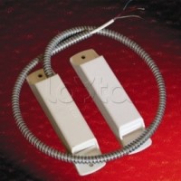 Извещатель охранный точечный магнитоконтактный взрывозащищенный Магнито-Контакт Аякс исп.10 (ИО 102-26/В) (металлорукав из оцинкованной стали)