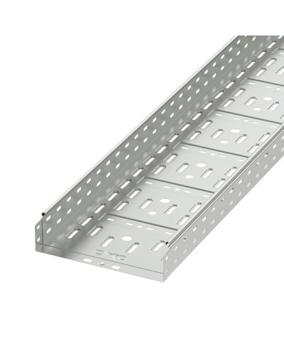 Лоток перфорированный 300х100 L 2000, горячеоцинкованный DKC 35334HDZ в Нижнем Новгороде Кабельные лотки Pintop.ru