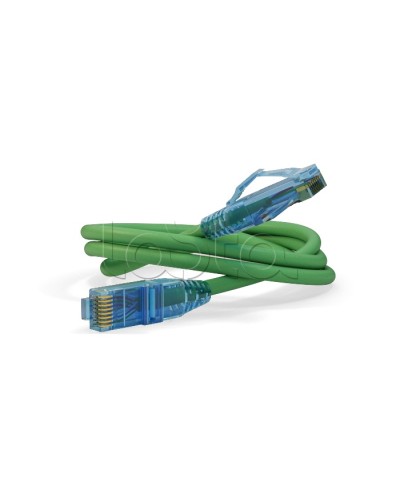 Патч-корд RJ45-RJ45, 4 пары, UTP, кат.6, LSZH (1,5м) Hyperline PC-LPM-UTP-RJ45-RJ45-C6-1.5M-LSZH-GN в Нижнем Новгороде Патчкорды (медные) Pintop.ru