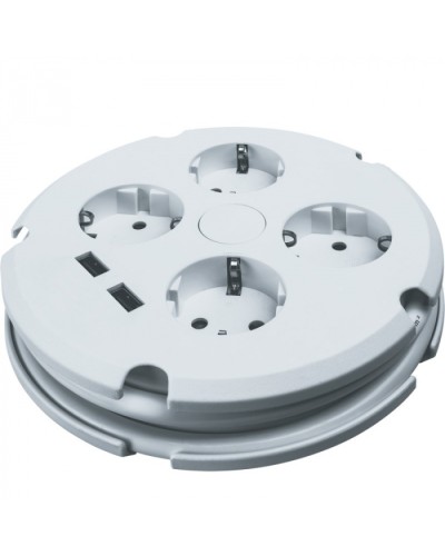 Удлинитель Navigator 61 456 NPE-USB02-04-150-ESC-3X1с/з выкл.4 гн.1.5м USB2.1A в Нижнем Новгороде Блоки розеток Pintop.ru