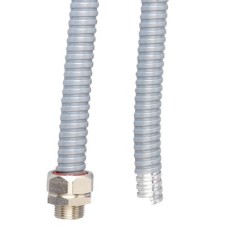 Металлорукав DN 12мм в ПВХ изоляции, Dвн 12,0 мм, Dнар 16,0, 50 м, цветчёрный DKC 6071R-012N