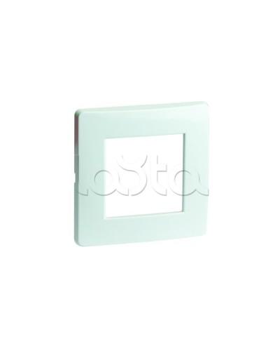 Рамка на 2 модуля (одноместная), белая, RAL9010 DKC 75010W в Нижнем Новгороде Аксессуары для кабель-канала Pintop.ru