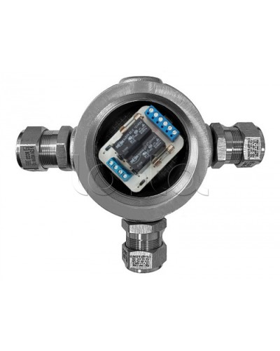 Магнито-Контакт УК-ВК-Ех-12 АЯКС Т, с тремя кабельными вводами Ех МКВМ 20 в Нижнем Новгороде Комутационные взрывозащищенные коробки Pintop.ru