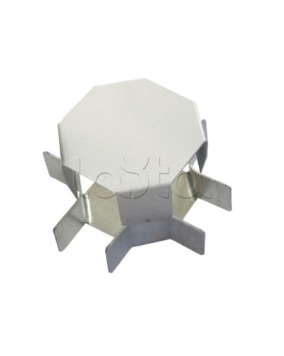 Соединитель ККМО Гефест Соединитель ККМО Угол 25 Х-образный металлический в Нижнем Новгороде Аксессуары для лотков Pintop.ru