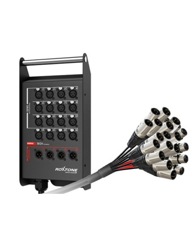 Кабель многожильный со сценической коробкой, с разъемами Roxtone+Neutrik ROXTONE STBN1604L35 в Нижнем Новгороде Аксессуары для СОУЭ Pintop.ru