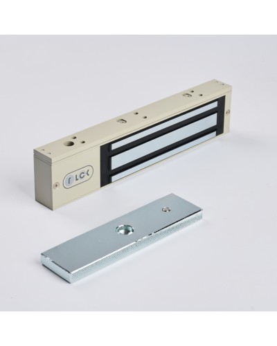 R-Lock RL-EM280-L0G - Электромагнитный замкок, 280кг, DC12/24B, цвет серый, RAL7032 (галечный серый) в Нижнем Новгороде Электромагнитные замки Pintop.ru