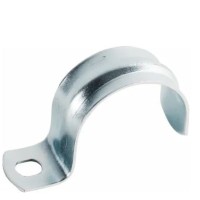 Скоба оцинк. с одним отверстием, для трубы D32мм (100 шт/уп) Экопласт (43732) - Скоба оцинкованная с одним отверстием, для трубы D32мм Экопласт
