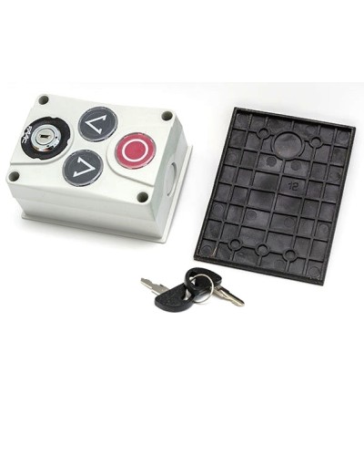 Панель управления 3х кнопочная с ключом Faac 402500 в Нижнем Новгороде Устройства радиоуправления для шлагбаумов и автоматики Pintop.ru