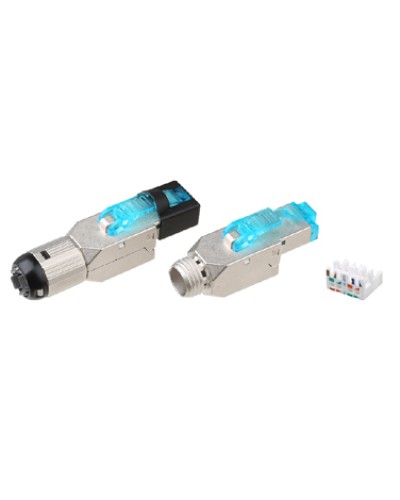 Разъем полевой оконцовки Hyperline PLUD-8P8C-S-C8-SH в Нижнем Новгороде Коннекторы и разъемы Pintop.ru