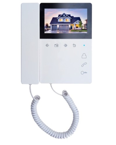 Монитор цветного видеодомофона Tantos Elly с трубкой VZ в Нижнем Новгороде Абонентские видеоустройства Pintop.ru