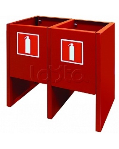 Подставка ПОЖТЕХНИКА Подставка под 2 огнетушителя ПРЕСТИЖ-К в Нижнем Новгороде Аксессуары для огнетушителей Pintop.ru