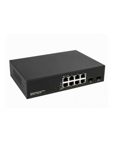 PoE коммутатор Gigabit Ethernet на 8 RJ45 + 2 SFP порта NST NS-SW-8G2G-P в Нижнем Новгороде Коммутаторы Pintop.ru