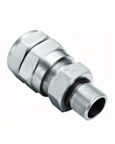 Кабельный ввод для бронированного кабеля с уплотнением внутренней оболочки кабеля резьбой G1/2, внешним диаметром кабеля D от 11 до 15 мм и проходным диаметром кабеля d= 6-10 мм Спектрон КВБ-15/10-М-G1/2 в Нижнем Новгороде Аксессуары для кабель-канала Pintop.r