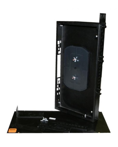 Бокс оптический Hyperline FO-19R-1U-3xSLT-W140H42-24UN-BK в Нижнем Новгороде Кросс оптический Pintop.ru