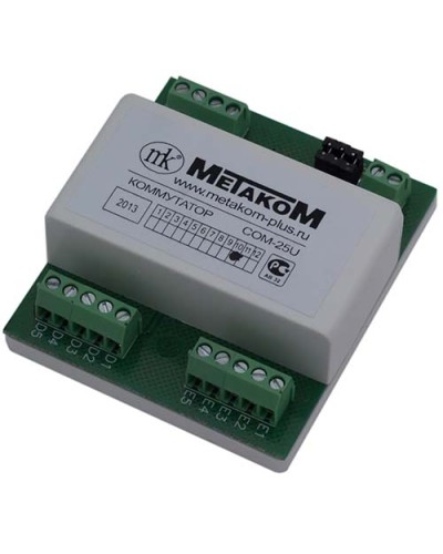 Коммутатор координатный Метаком СОМ-25U в Нижнем Новгороде Блоки коммутации многоабонентные Pintop.ru