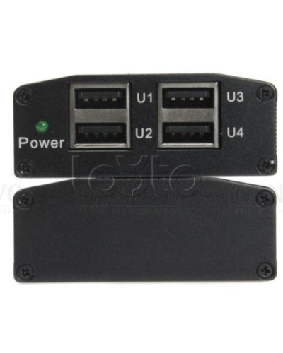 Удлинитель интерфейса USB 2.0 OSNOVO TA-U15+RA-U45 в Нижнем Новгороде Оборудование для видеонаблюдения Pintop.ru