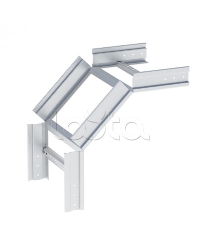 Угол 90 градусов вертикальный внешний лестничный усиленный 100x800 мм (2 мм) EKF (voltp90100800-2) в Нижнем Новгороде Аксессуары для лотков Pintop.ru