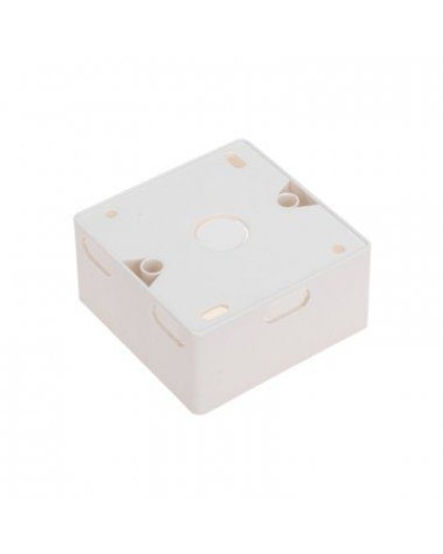 Короб накладной для лицевых панелей 80х80 под 2 модуля 45х22,5 Mosaic 03-0126 в Нижнем Новгороде Распределительные коробки Pintop.ru