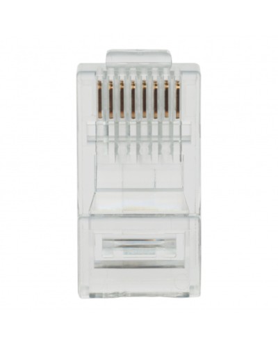 Коннектор (вилка) UTP кат.6 8P8C универсальная, 15U, 3 зубца, упак 100 шт Datarex DR-3003 в Нижнем Новгороде Коннекторы Pintop.ru