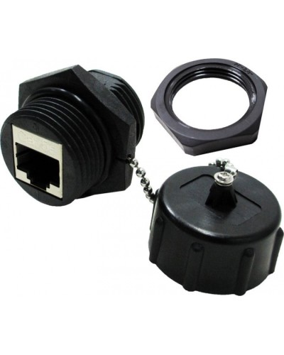 Индустриальный соединительный модуль, IP68, экранированный, категории 5e LANMASTER (LAN-KCP45S5E-WP) в Нижнем Новгороде Проходные адаптеры Pintop.ru